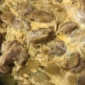 めんつゆで☆簡単つゆだく親子丼